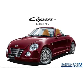 Amazon.co.jp: アオシマ 1/24 ダイハツ L880K コペン